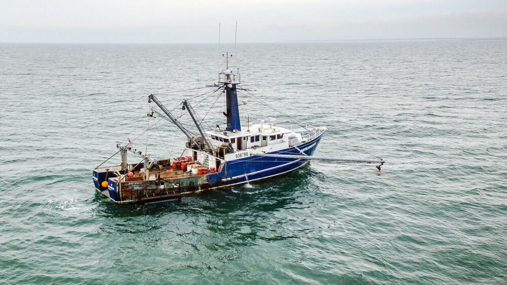 Fishing Boat in the Ocean