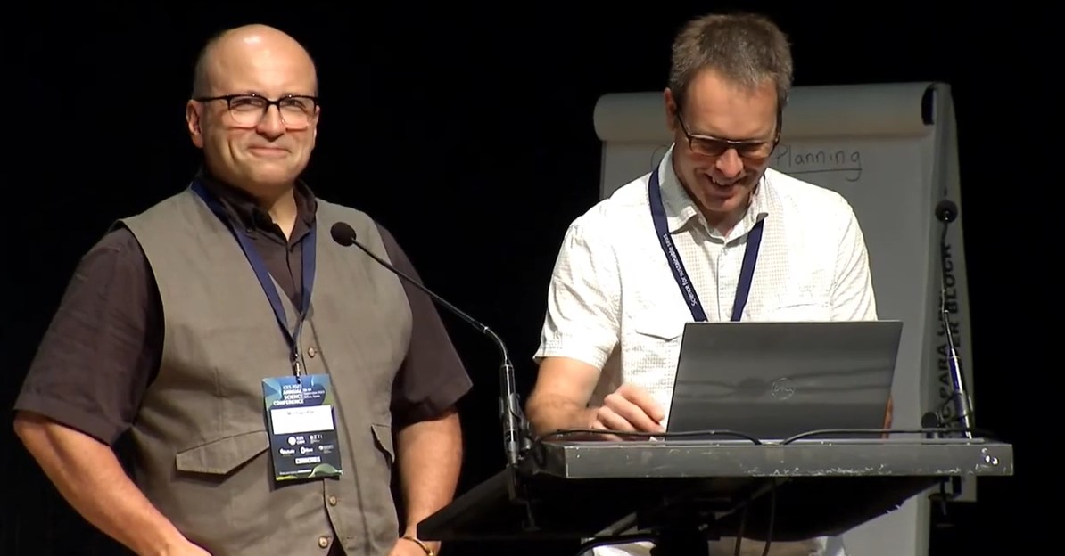 ROSA Research Director interviewed onstage at ICES Annual Science